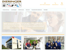 Tablet Screenshot of dieringer.info